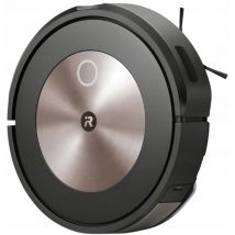 Irobot - Roomba Combo j5 (j5176) - Robot Aspirateur Laveur 2en1, connecté WiFi – Extracteurs Caoutchouc Multisurfaces – Fonction Lavage