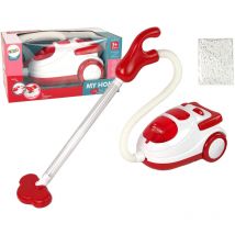 Aspirateur rouge appareils électroménagers pour enfants boules de polystyrène