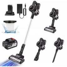 Dayplus - Aspirateur sans fil 3600W Hoover Upright Aspirateur à main léger sans sac