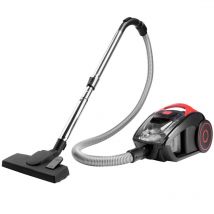 Monzana Aspirateur sans sac 900 watts Technologie multi-cyclonique Aspirateur traîneau 1,5L avec filtre hepa Rot Schwarz (de)