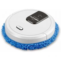 Aspirateur Smart Sweeper Autonettoyant Aspirateur Smart Sweeper Autonettoyant Real Sweeper pour Sols en Marbre de Bureau (Blanc)