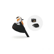 Aspirateur souffleur broyeur sans fil avec batterie 36 v 490 m³/h ratio de broyage 14:1 avec sac 40 l sha 56