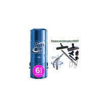 Aspiration centralisée hybride Atepac 70 garantie 6 ans (jusqu'à 350 m²) + trousse inter 9 ml + 8 accessoires + 1 kit de nettoyage micro offert