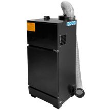 Aspiratore Ciclonico Sogi Asp-02 Per Sabbiatrici - Filtro A Cartuccia - Tubo Flessibile 1500 Mm - Struttura In Lamiera