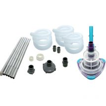 Kokido - Aspiratore per fondo piscina piscine rotante 360 a spinta completo asta 240 cm