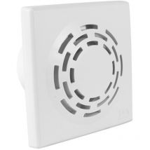 Aspiratore da muro o soffitto serie ponente ad aspirazione assiale ø100 lux