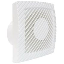 Aspiratore elettrico da parete assiale 15W apertura fissa - MM.120 di foro, portata aria 160MCON h, MOD.L120