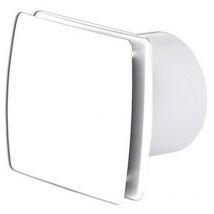 Aspiratore elettrico esterno a supporto ventilazione naturale Bianco d. 120 - 20 w Vecam