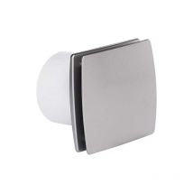 Aspiratore elettrico ø 100 con frontale chiuso grigio Vecam co