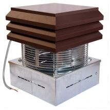 Aspiratore per camino Base Tirafumo Tiracamino Aspirafumo Elettrico Torrino Comignolo Fumaiolo Caminetti Barbecue Stufe Gemi Elettronica