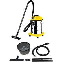 Aspiratore Solidi Liquidi Elettrico System+ 1200w 30 Lt 33 L/s