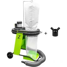 Zipper - Aspiratore trucioli sacco aspiratrucioli carrellato zi-asa550esa