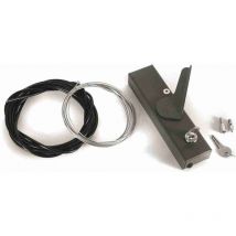 Ditec - ASR2 Fernauslösegriff mit Schlüsselschutz, 5 m Kabel entrematic ASR2