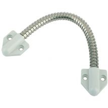 EFF - Kabelübergang 10318 für Kabel bis 7 mm, 300 mm, Konsole grau, Messing vernickelt