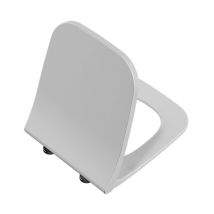 Sedile rallentato con cerniere cromate - Serie Shift