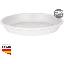 Assiette à casseroles Ø200mm Blanc