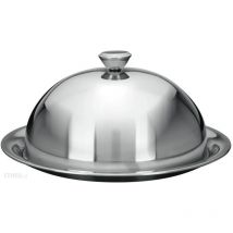 Plateau de service avec cloche Acier inoxydable Excellent Houseware