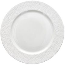 Assiette À Dessert En Porcelaine Blanche Golf Diamètre 19 Cm