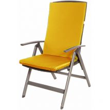 Setgarden - Coussin de chaise 1 pièce Coussin 110x47x4cm orange coussin de chaise d'extérieur Coussin d'assise avec dossier haut - orange
