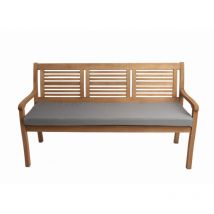 Coussin de banc de jardin 120x50x7cm assise, coussin d'assise plat Gris, coussin de balancelle de jardin, coussin de banc de jardin