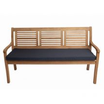 Setgarden - Coussin de banc de jardin 150x50x7cm assise, coussin de banc de jardin Bleu, coussin d'assise plat, coussin de balancelle de jardin