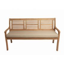 Setgarden - Coussin de banc de jardin 160x50x7cm assise, coussin d'assise plat, coussin de banc de jardinBeige, coussin de balancelle de jardin