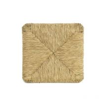 Salmar - assise assise pour chaises chaise de cuisine 37x37 cm en paille de seigle