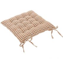 1001kdo - Assise de chaise 38 x 38 cm Vichy