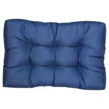 Bananair - Assise Seule Coussin Palette - 120x80x15 cm Bleu