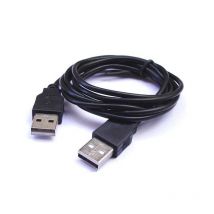 Cavo usb 2.0 da Nero pannello Tipo a Maschio / Maschio - 1,8 Metri
