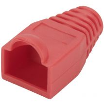A-mot/r 8/8 Manchon de protection anti-courbure pour fiche modulaire RJ45 8P8C a-mot/r 8/8 rouge 1 pc(s) A181152 - Digitus
