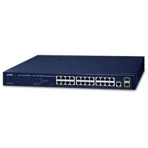 Assmann - planet Technology Planet GS-4210-24T2S - Géré - L2 - Gigabit Ethernet (10/100/1000) - 1U