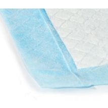 Assorbenti monouso Well Home 10u con adesivo super assorbente 60x60 cm bianco e blu