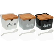 Ustensiles pour pâtisserie – Assortiment de sucre en céramique – Dimensions : 8,8 x 10,3 x 8,8 cm – ROGAL