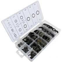 Assortiment de 150 bagues joints bs bonded seals acier caoutchouc de 6 à 24