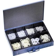 Assortiment de 700 rondelles plates en polyamide din 125