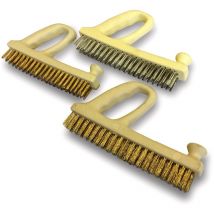 Brosse métallique Forme Rabot - a l'unité - Assortiment de 3