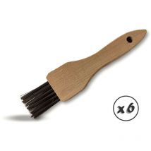 Brosse métallique - Pinceau - Lot de 6 - Acier trempé