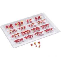 Wima 115 pc(s) Assortiment de condensateurs à film FKP sortie radiale