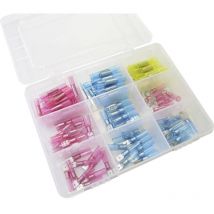 WKK - 60521 Assortiment de cosses à sertir 0.50 mm² 6 mm² rouge, bleu, jaune 1 set