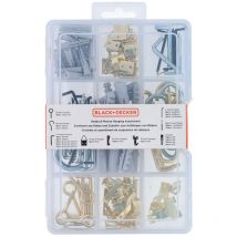 Set crochet/photo 198 pièces st/pl - black+decker