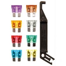 Assortiment de fusibles auto 97 pièces bgs 8126