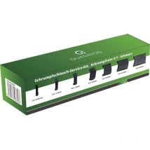 Quadrios - 2004CA098 Assortiment de gaines thermorétractables noir Taux de retreint:2:1 7 parties