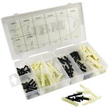 JBM - Assortiment de raccords connecteurs tuyaux - 65 pieces