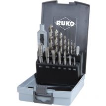 Assortiment de tarauds 1 passe 15 pièces