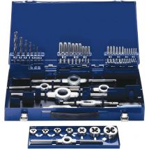 Assortiment de tarauds M3 - M12 Eventus by Exact 10722 métrique M3, M4, M5, M6, M8, M10, M12 43 pièces A519431