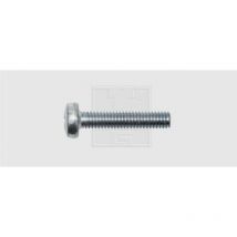 Assortiment de vis filetées SWG 100 pc(s) M5 16 mm tête bombée cruciforme acier n/a