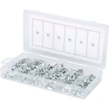 Assortiment d'écrous papillon, 150 pcs