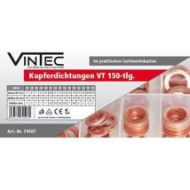 Assortiment Joints cuivre en coffret 150 pièces