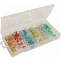 Sodelec - Assortiment de 120 mini fusibles enfichables - 14100 - Ce produit de marque sodelec est neuf.